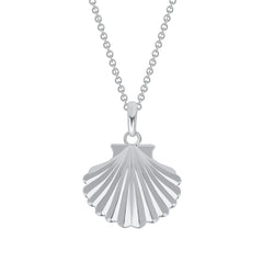 Cockle Sea Shell Pendant Necklace