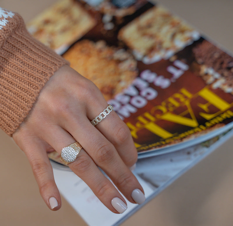 Practical Rose Gold Statement Rings That Will Beautify Your Winter