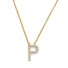 Initial Necklace 14k Gold Plated Vermeil Trendy Necklace