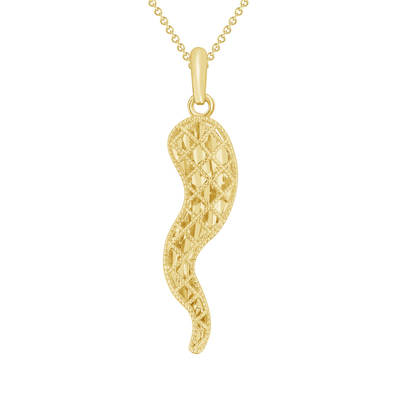 Cornicello Charm Necklace - Augusta Jewellery