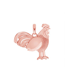 Rooster Charm Pendant Necklace