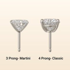 Lab Grown Diamond Studs 1.5Ct-4Ct Total