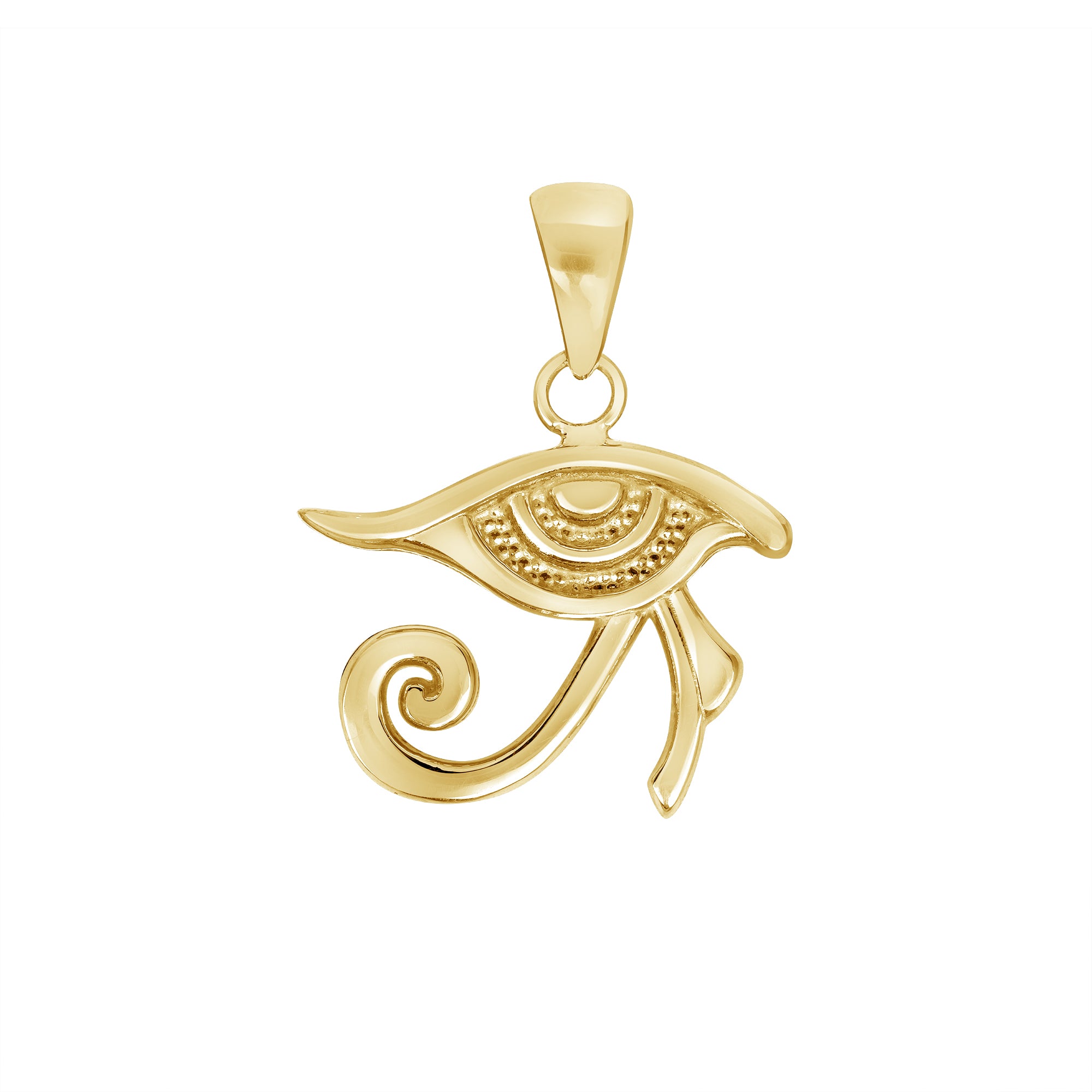 Ancient Egypt Necklace - Gold/Silver/Black Stainless Steel Eye Of Horus |  Bricks Masons