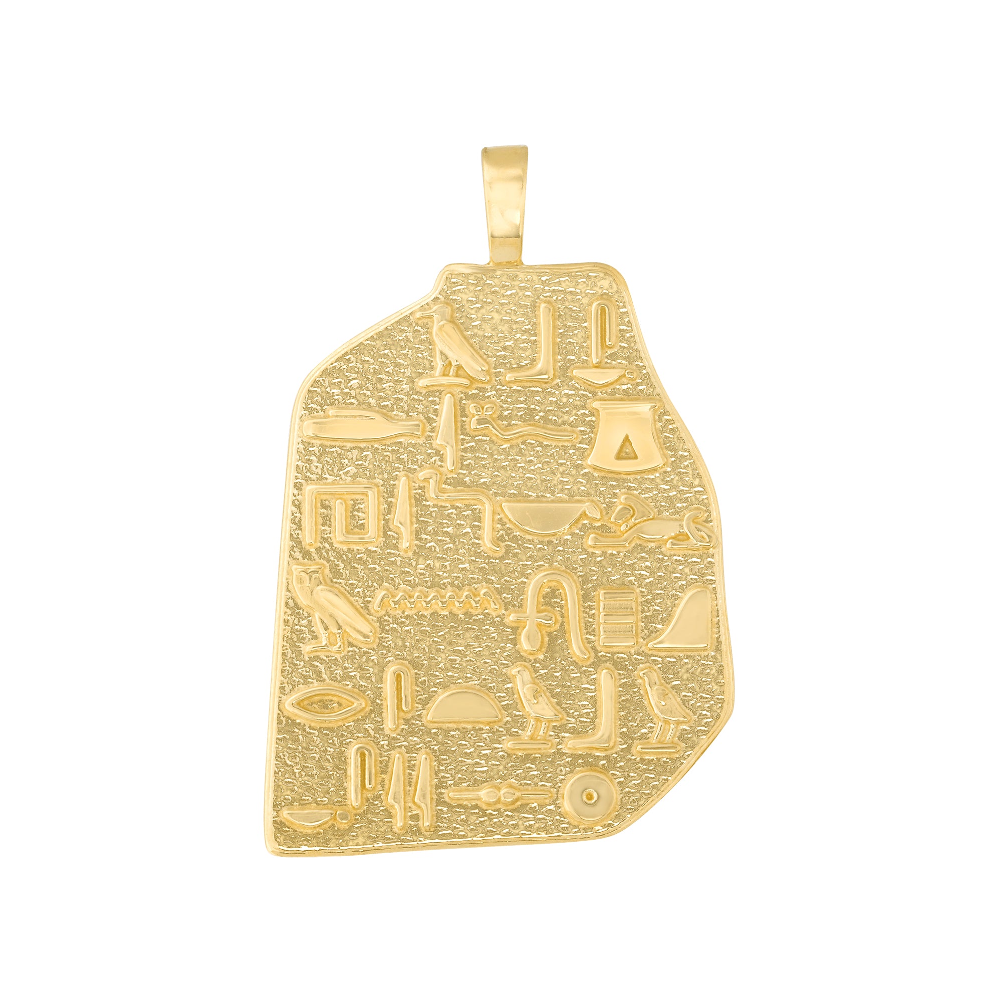 Rose Gold Egyptian Anubis Pendant Necklace