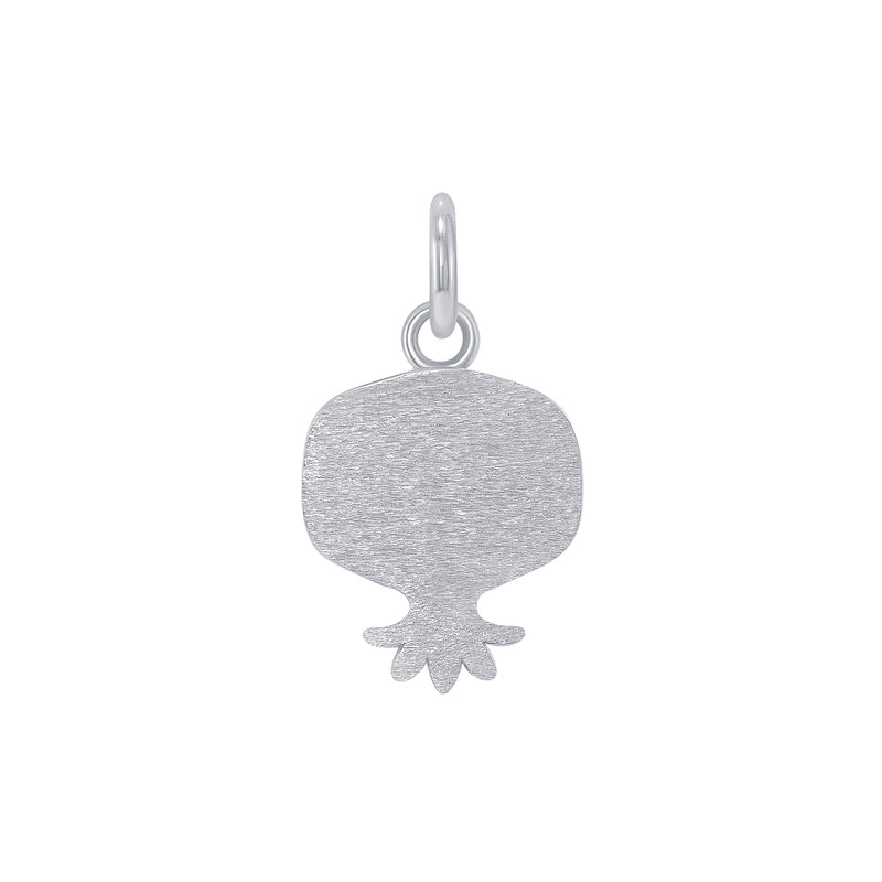 Dainty Armenian Pomegranate Pendant Necklace in Sterling Silver (LG/SM)