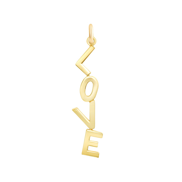 Vertical love necklace clearance