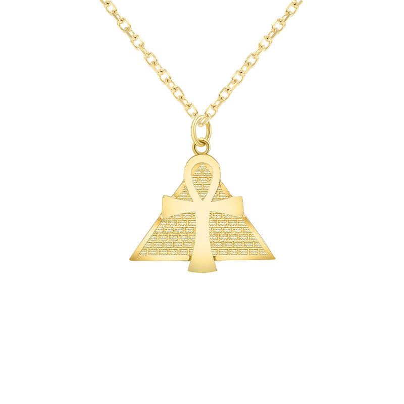 ankh gold pendant