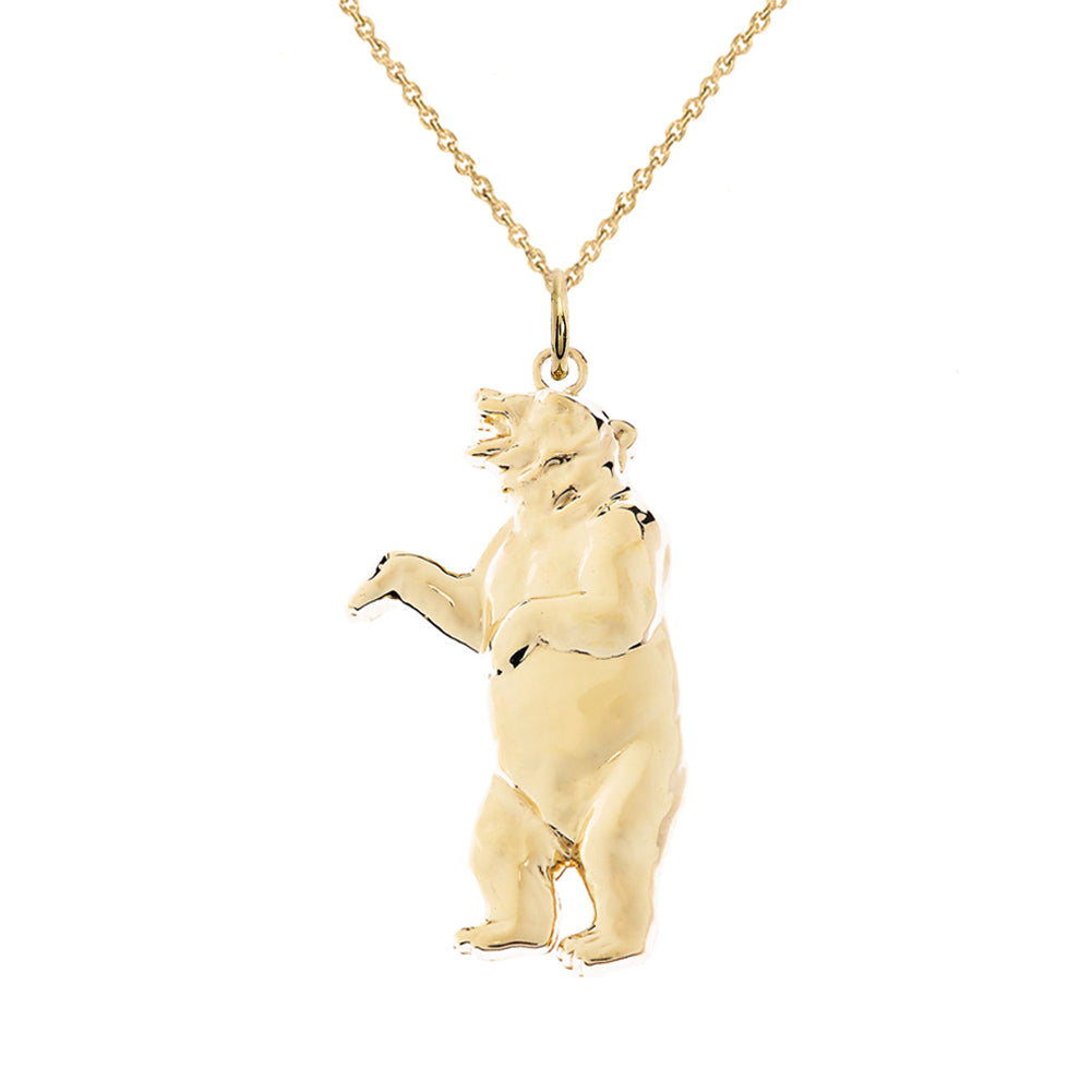 Gold Bear Necklace, Bear Pendant Necklace, Cute Bear Necklace, Gift for  Daughter, Gift for Girlfriend, Aesthetic Jewelry, Y2k Jewelry - Etsy