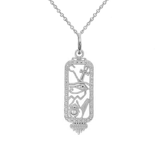 Sterling Silver Cartouche with chain