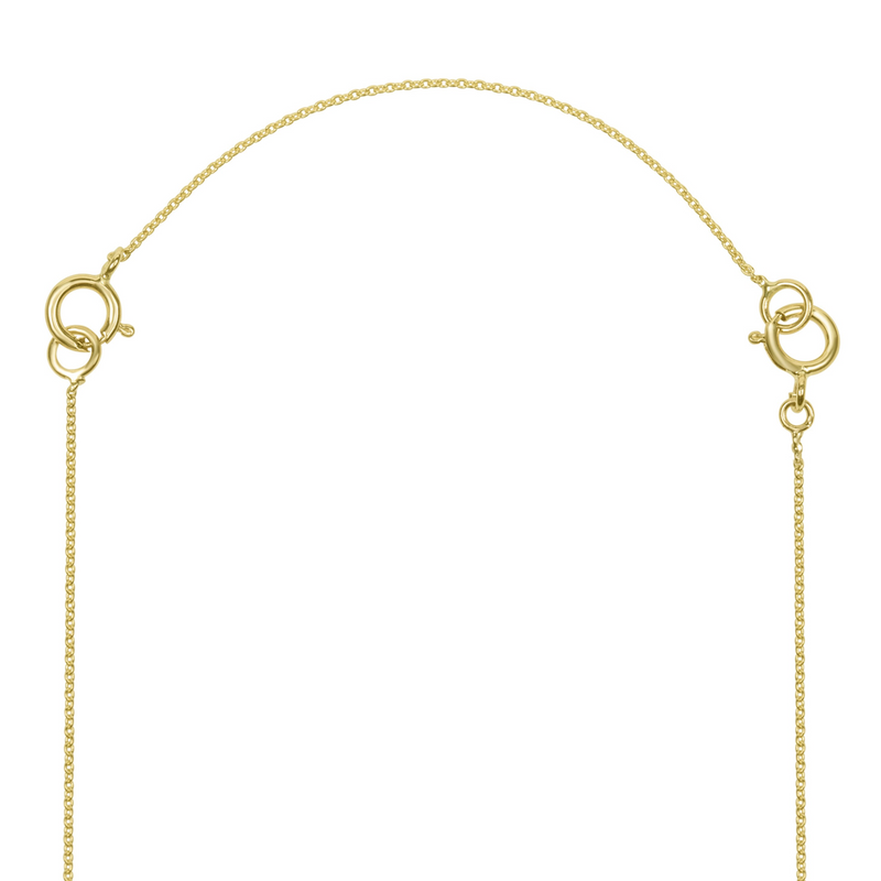 Necklace Chain Extender in Solid Gold