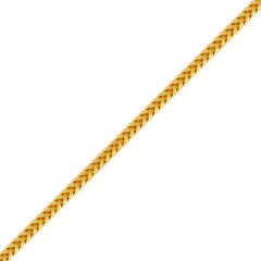 Franco Chain For Men In Yellow Gold