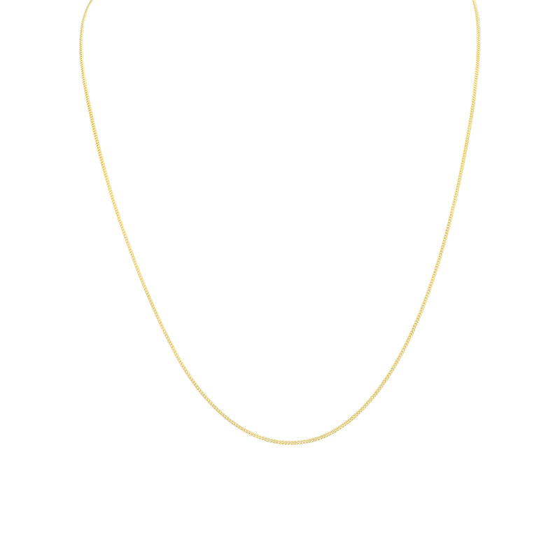 Cuban Necklace in Solid Gold (Small Size)