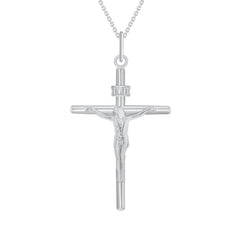 INRI Crucifix Cross Pendant Necklace