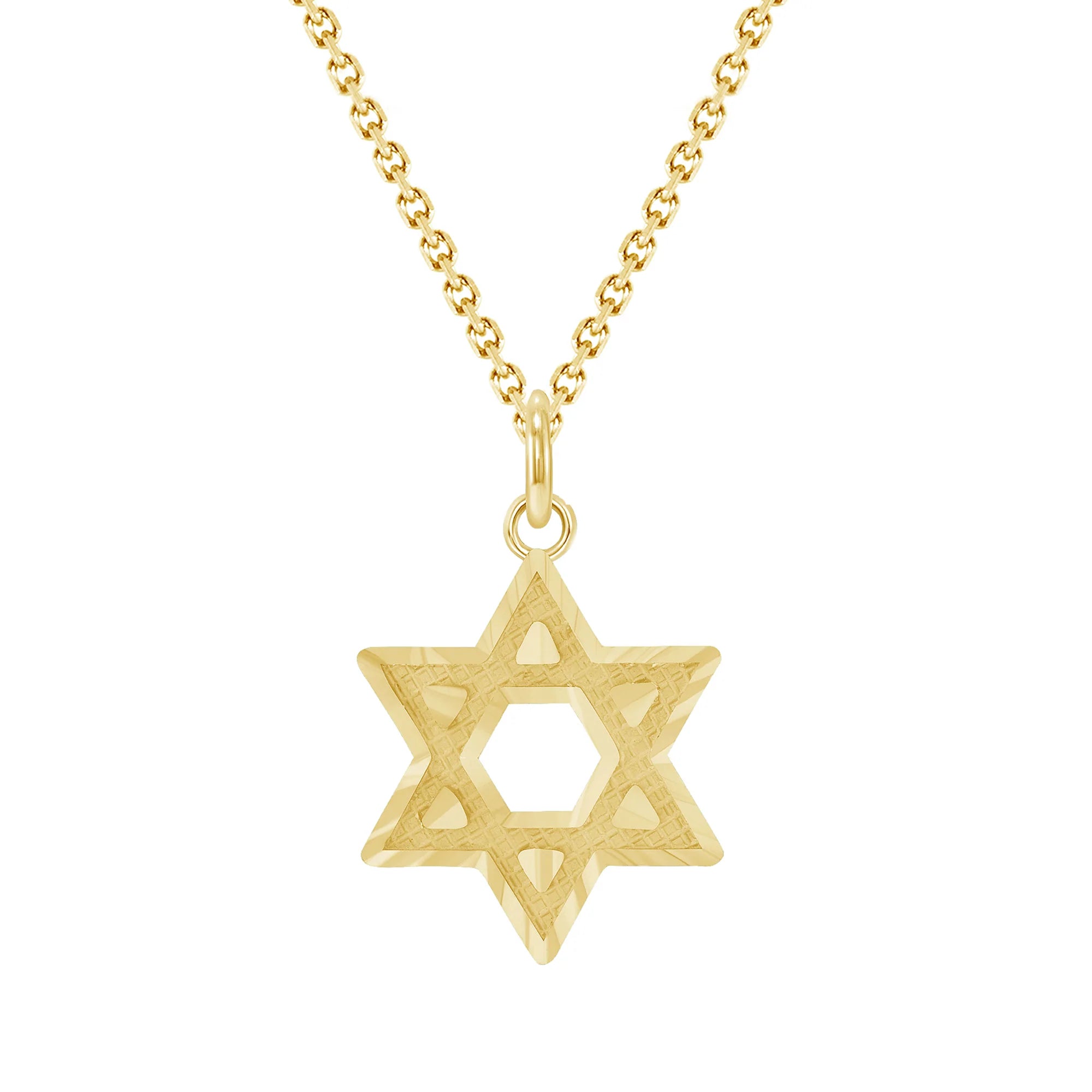 Designer star of david necklace discount