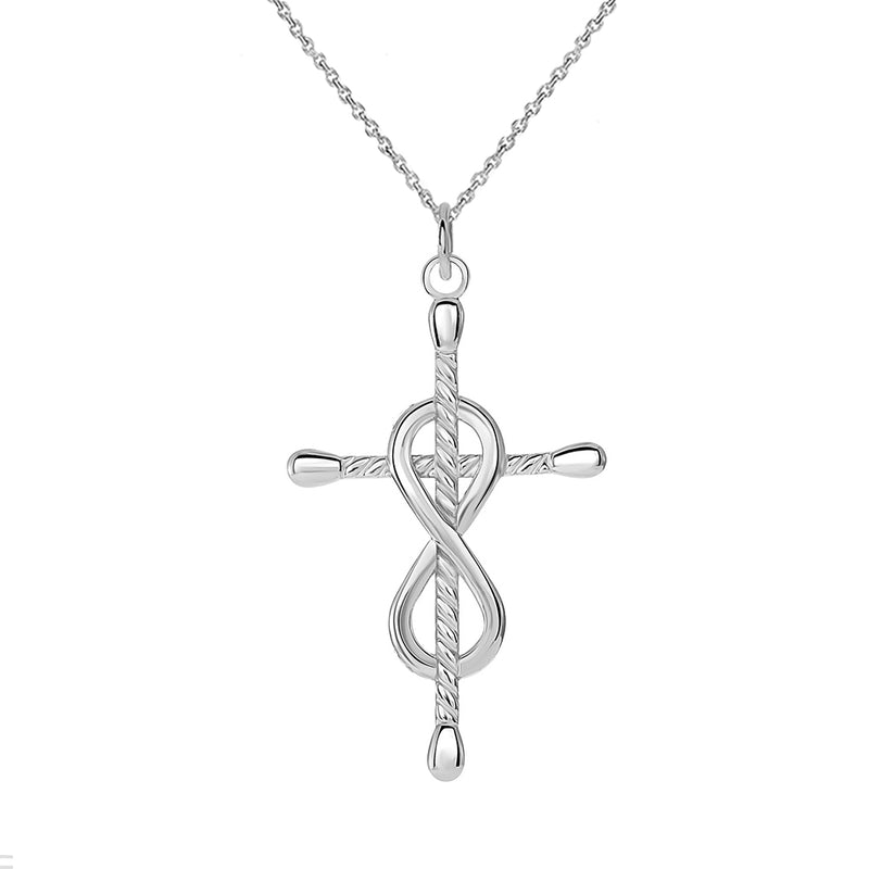 infinite cross necklace