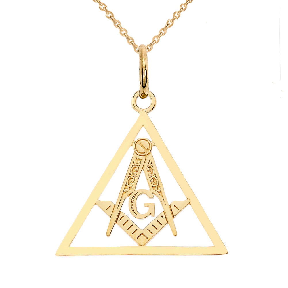 Dual Arrow Gold Necklace Pendant & Rope Gold Chain | The Gold Gods